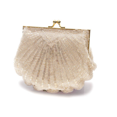 Victoria Ivory Bridal and Evening Bag